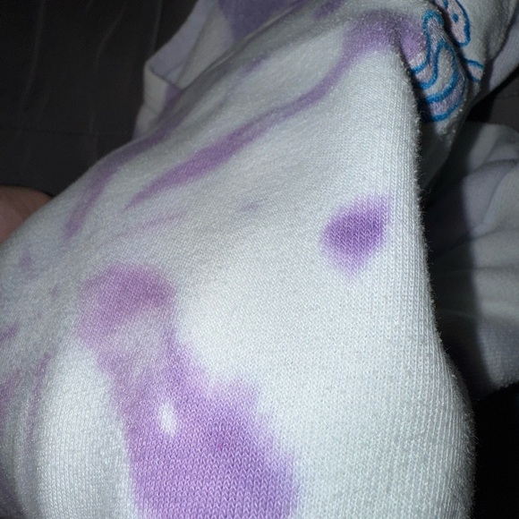 Roller Rabbit Purple Tie-Dye Sweater - Picture 5 of 6